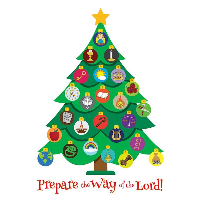 BK-12282 Jesse Tree Magnets