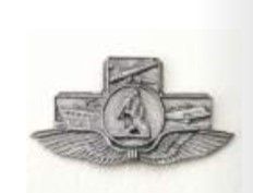 42162 St. Christopher Visor clip with wings