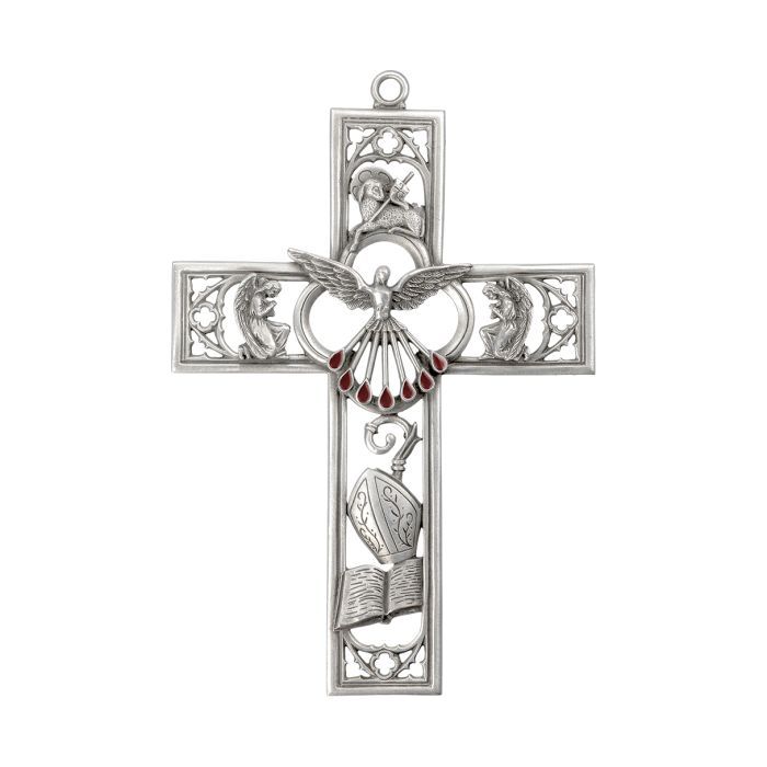 2095-651 Cathedral Torch Confirmation Cross