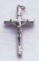 16-261 Crucifix 1&quot; Barrel Shaped