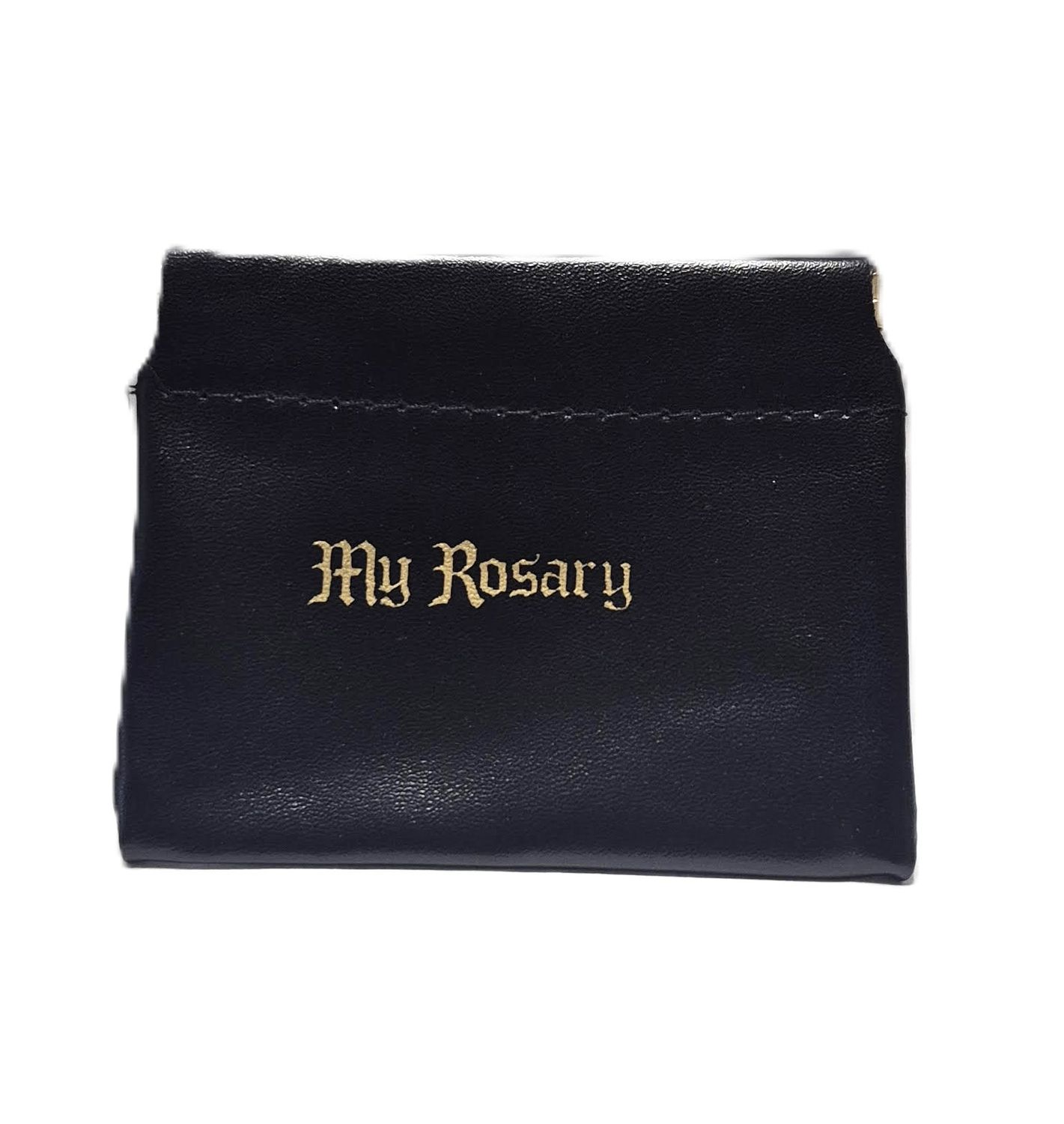 1670-01 Black Flexible Rosary Pouch