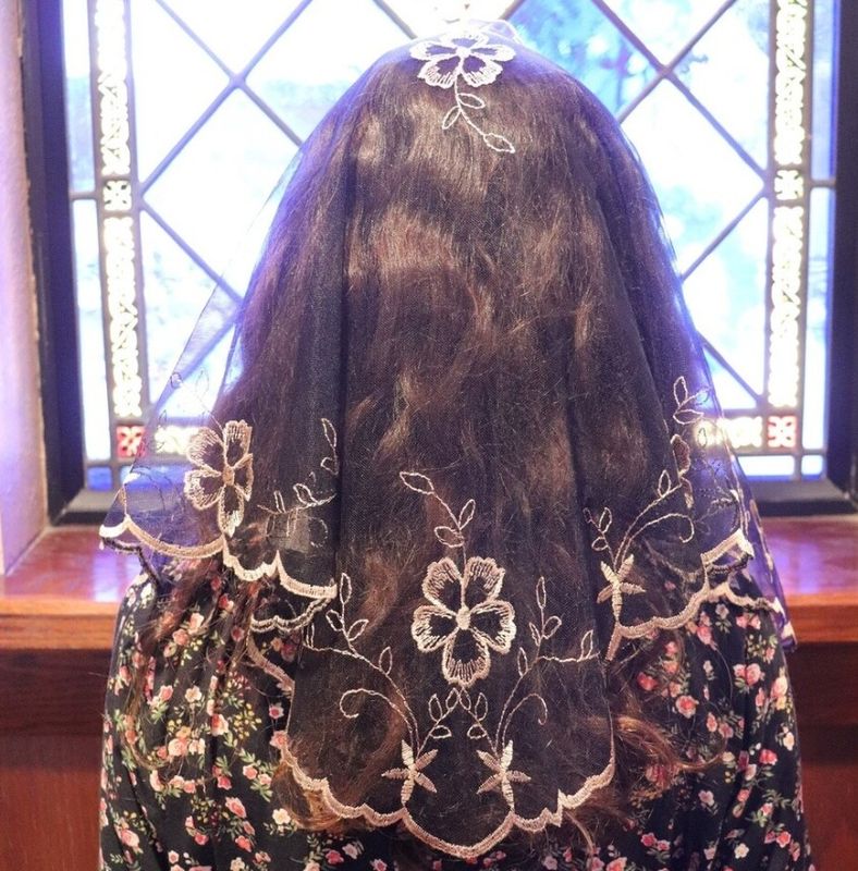 9108 - Rosa Veils - Blue/Black