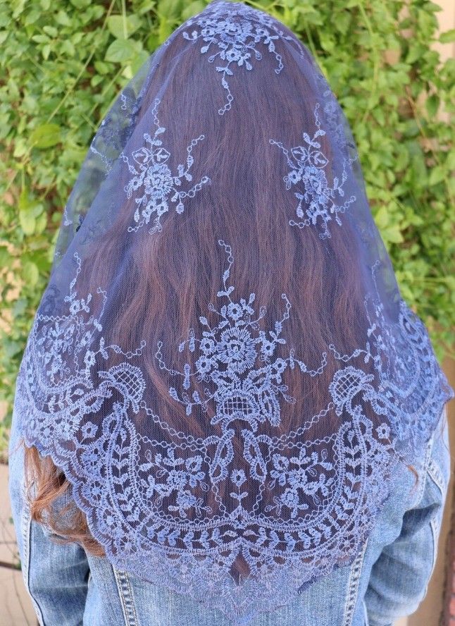 8341 - Abanico Veil - Navy Blue
