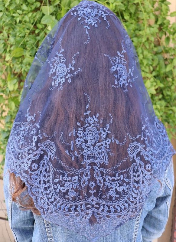 8341 - Abanico Veil - Navy Blue