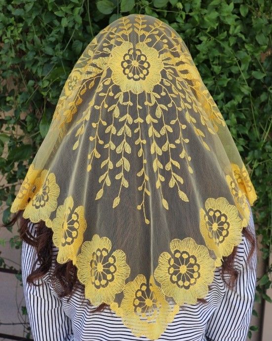 9411 - Elaina Veils - Mustard