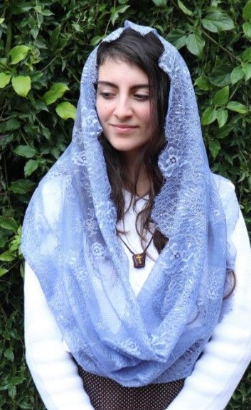 9118 Francisca Infinity Veil-Arabic Blue