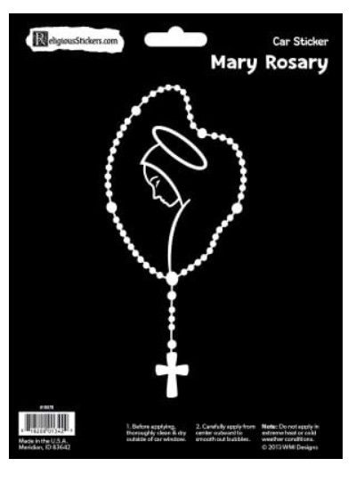      8806 Rosary Decals 