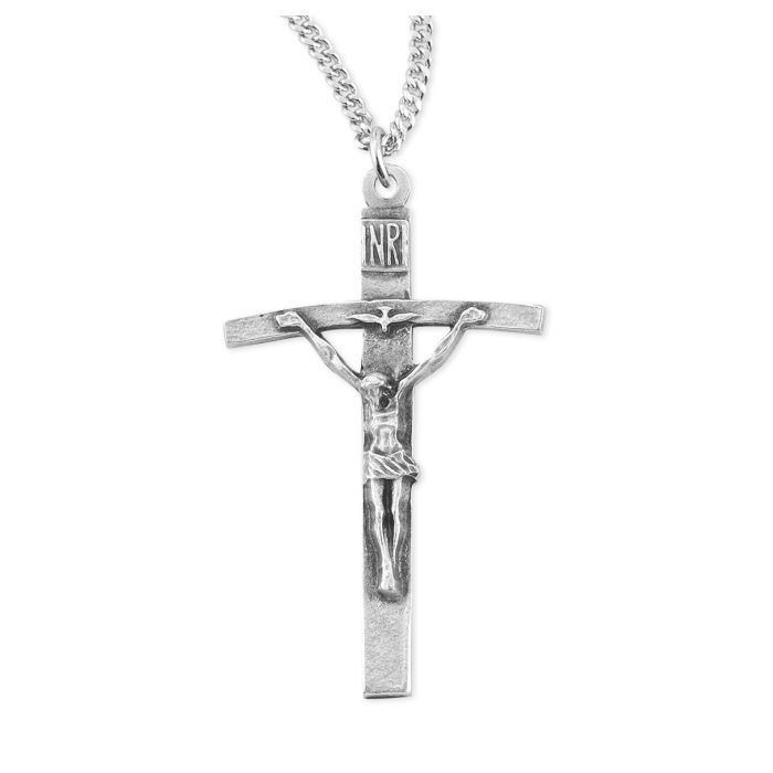       22007BX 2" Papal Crucifix 18"