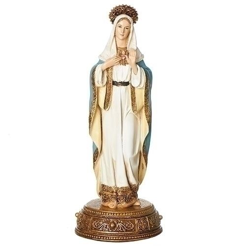 61288 10.5in Immaculate Heart of Mary Statue