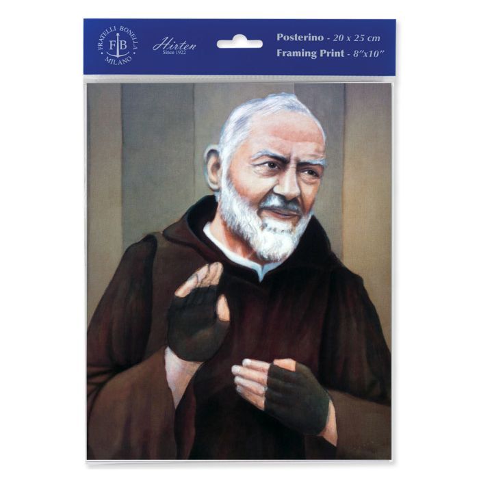 P810-522 Padre Pio 8x10 Print
