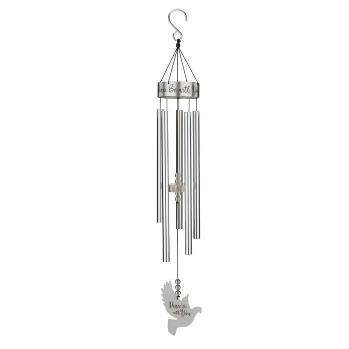       13323 32in Sentiment Wind Chime Dove