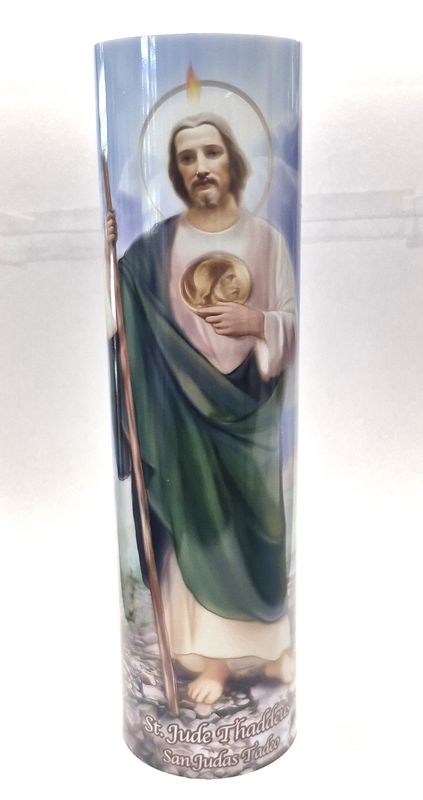 Saint Jude LED Candle C-8023