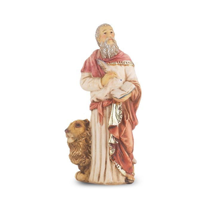 4" Saint Mark Statue w/Holy Card Boxed 1735-488