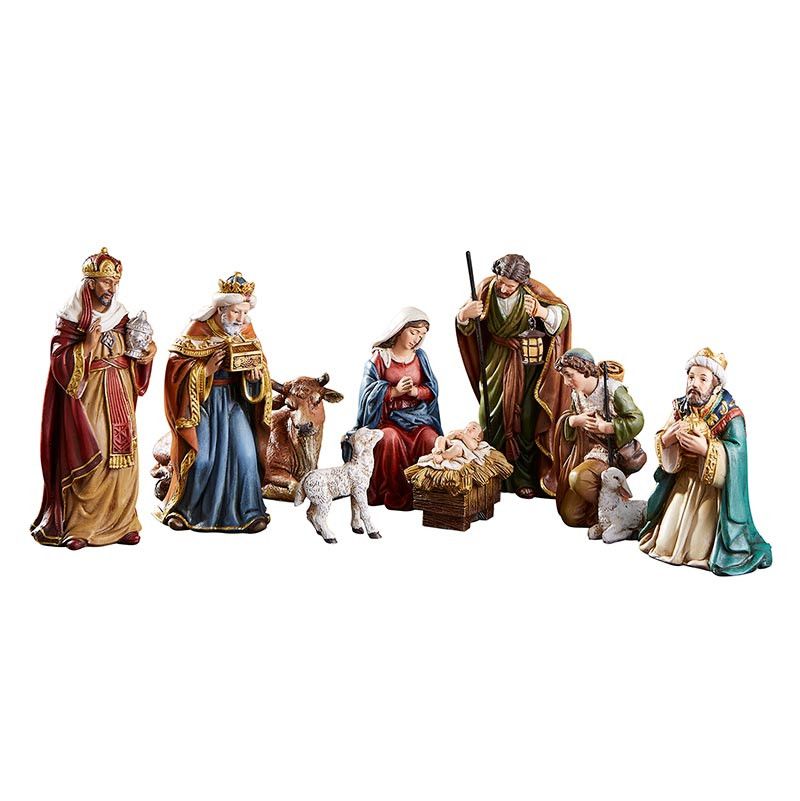 5" Adams 9-piece Nativity Set YC170