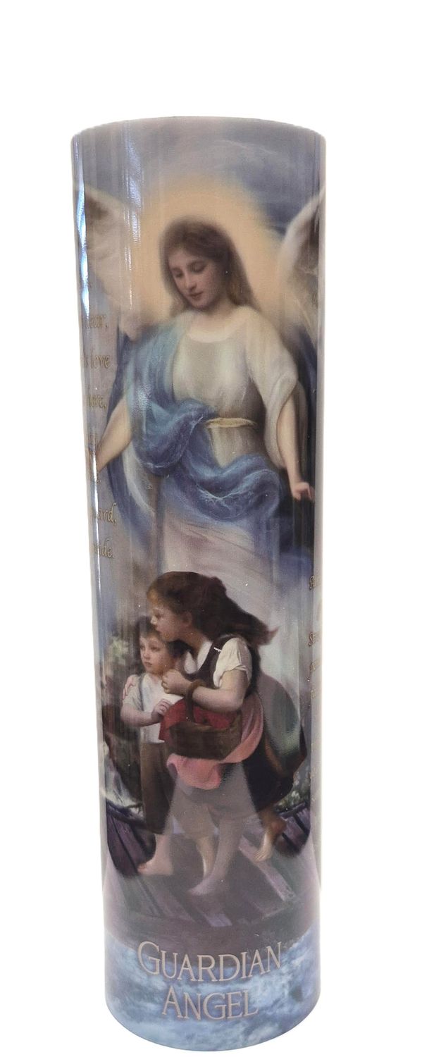 Guardian Angel LED Candle C-8024