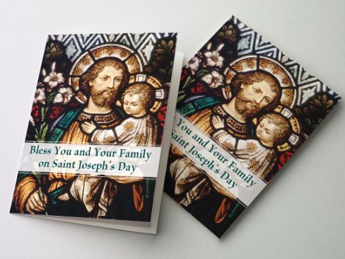 CB10126 Bless You and Your Family St. Joseph's Day