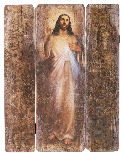 66267 Panel - 26" Divine Mercy