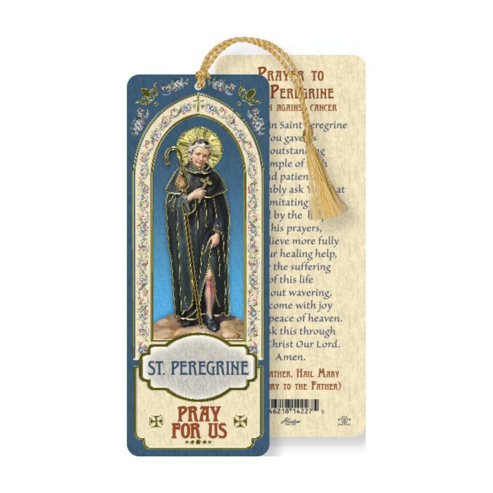 B8-514 St. Peregrine Laminated Bookmark