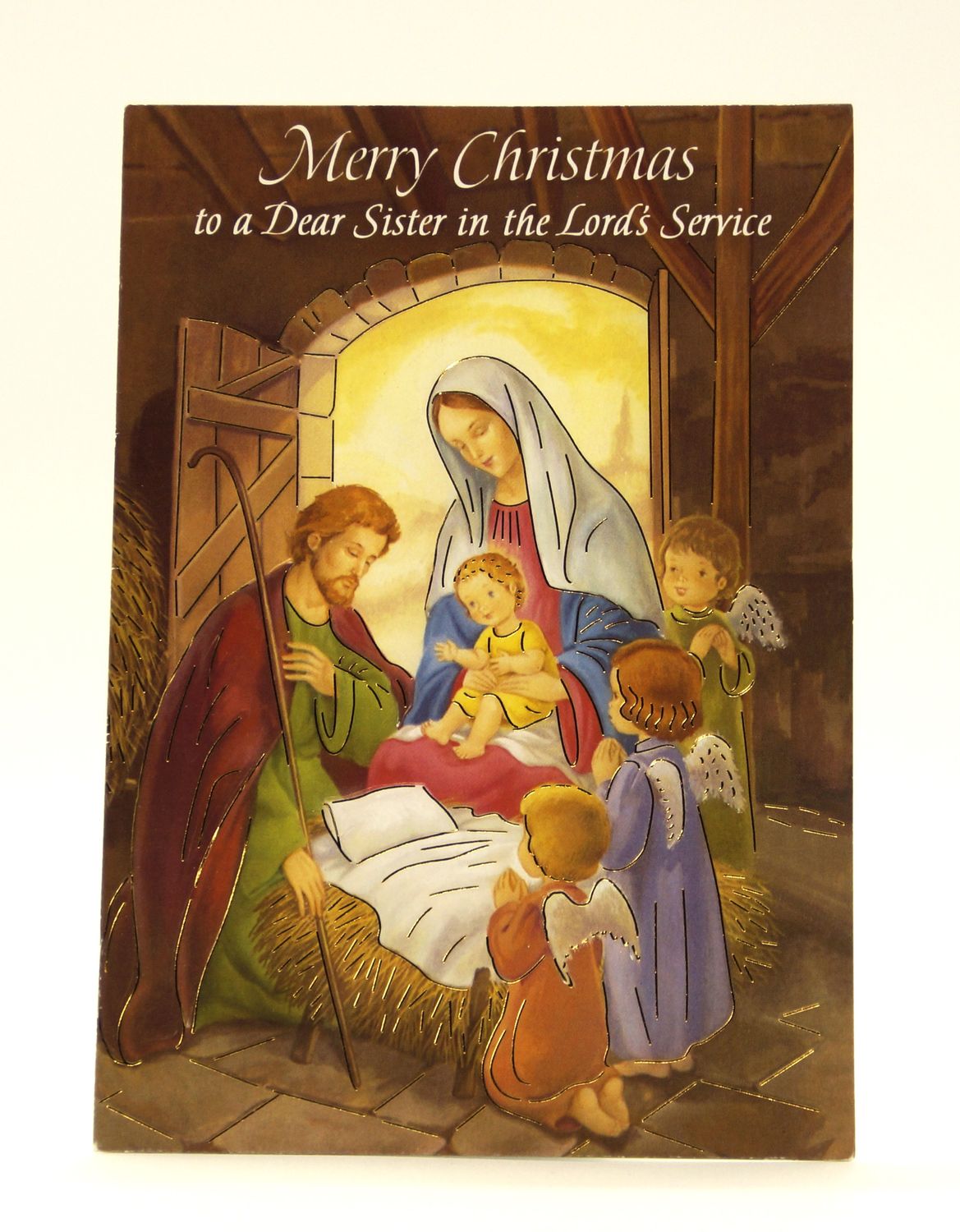        Merry Christmas to a Dear Sister in the Lord's Service 87738 ***