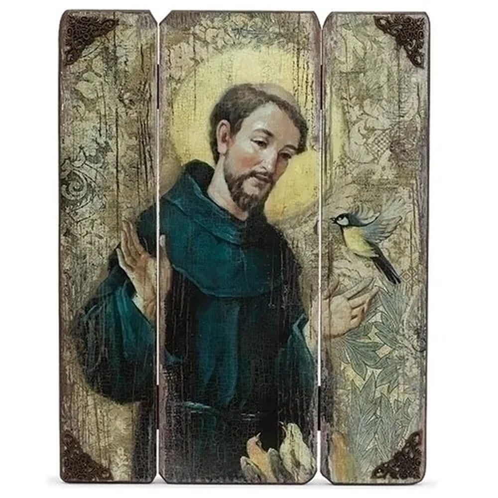        17" Saint Francis St. Joseph Studio Panel 600501 ***