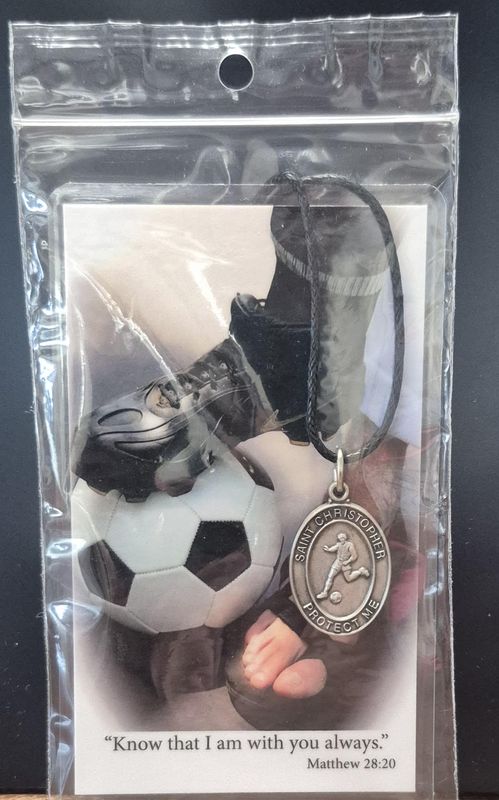 Boys Soccer Prayer Card Set PSD770SR ***