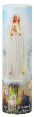 Our Lady of Fatima LED Candle C-8020