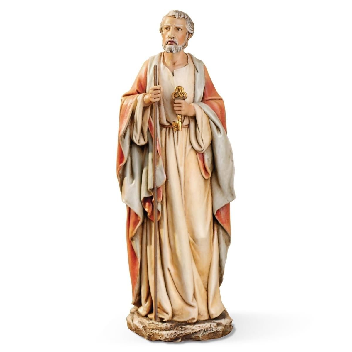 10.5" St. Peter with Keys Statue Renaissance Collection 62992