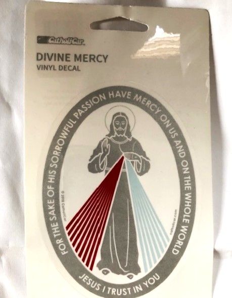        Divine Mercy Decal CCT40