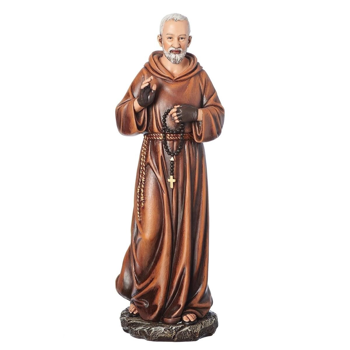        10.25" St. Padre Pio Statue Renaissance Collection 603064