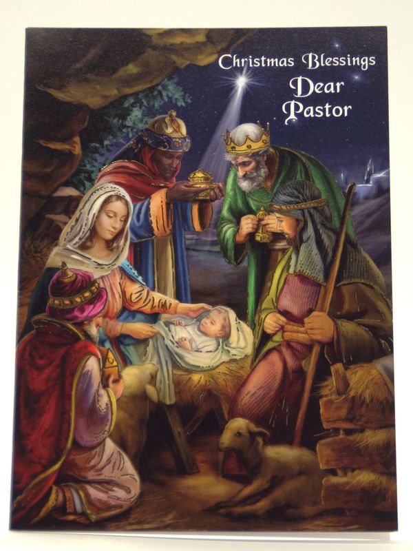        Christmas Blessing Dear Pastor 85587 ***