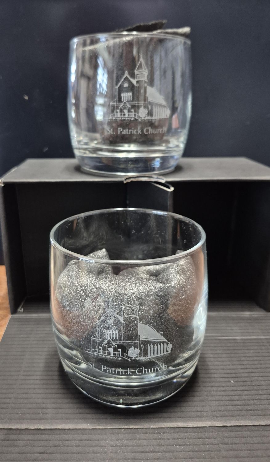 Saint Patrick Church Drinking Glass 2pk