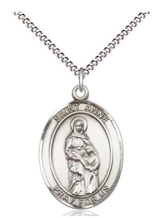 8374SS/18S - SS ANNE OVL MEDAL/18S  C50