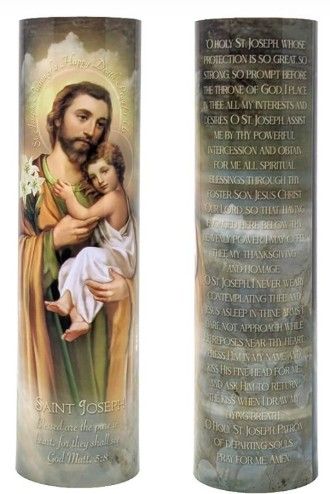 Saint Joseph LED Candle C-8007