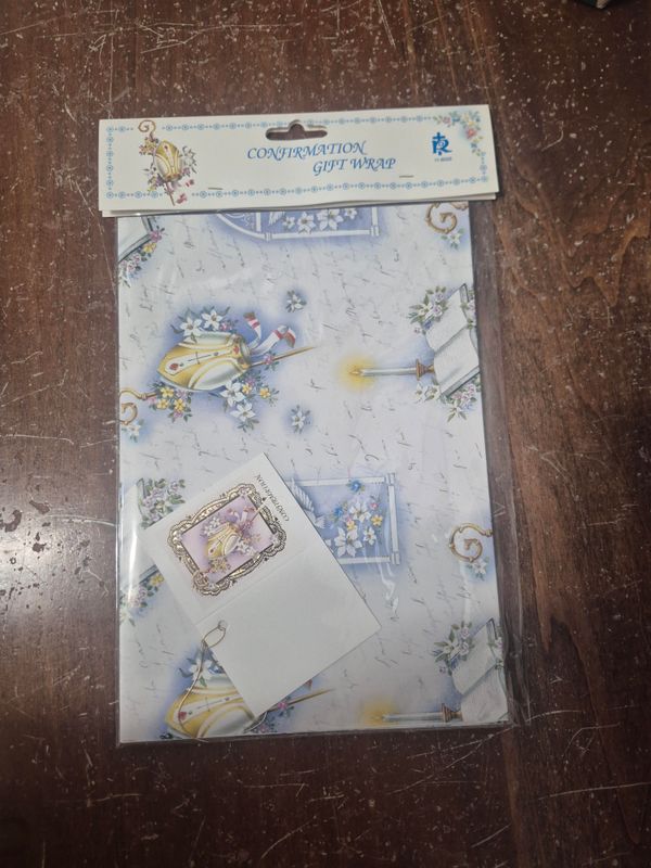 11-8005 Confirmation Wrapping Paper