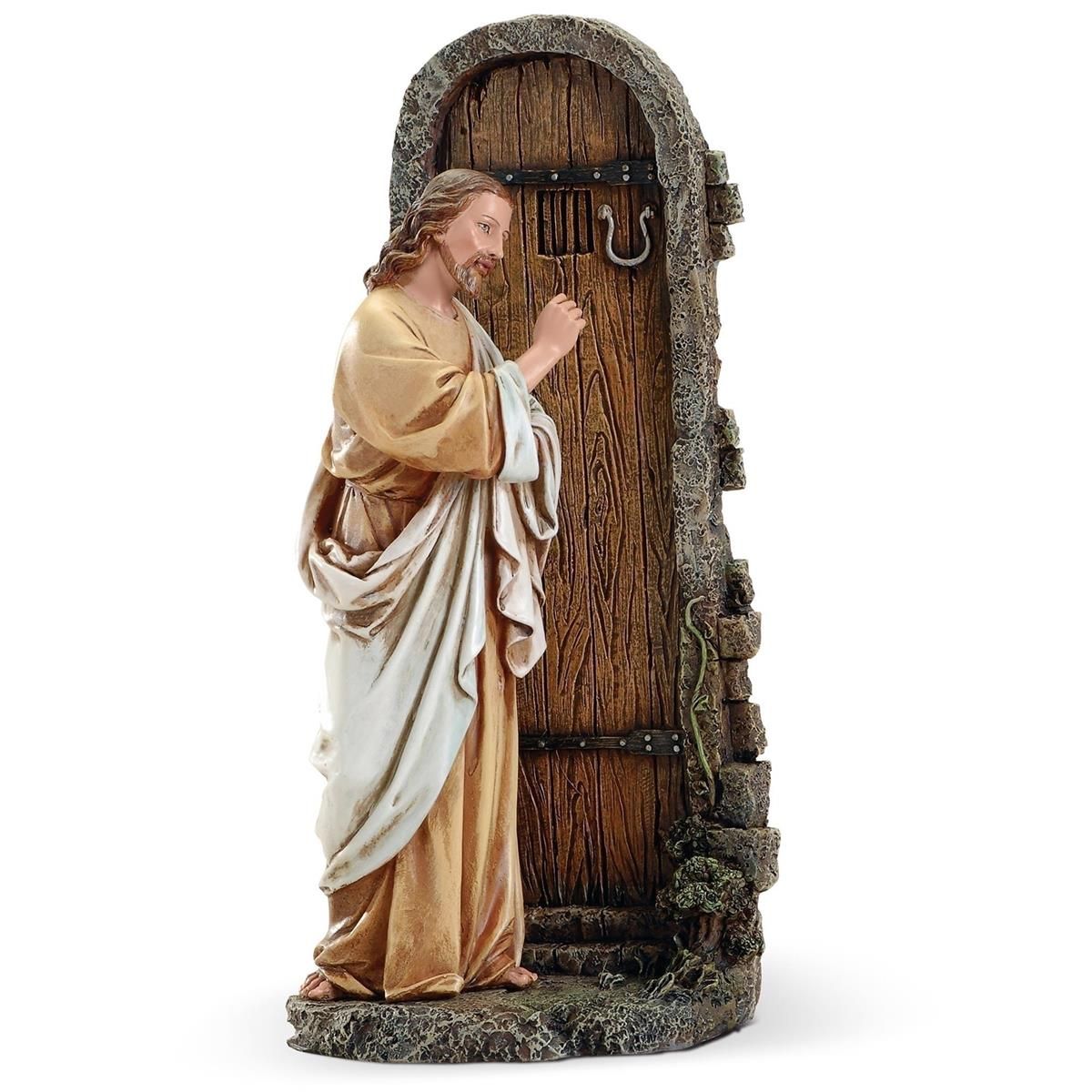 11.75" Jesus Knocking at Door Statue Renaissance Collection 40734
