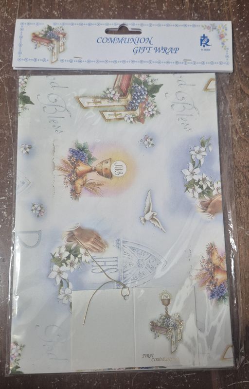        Communion Gift Wrap 11-8004