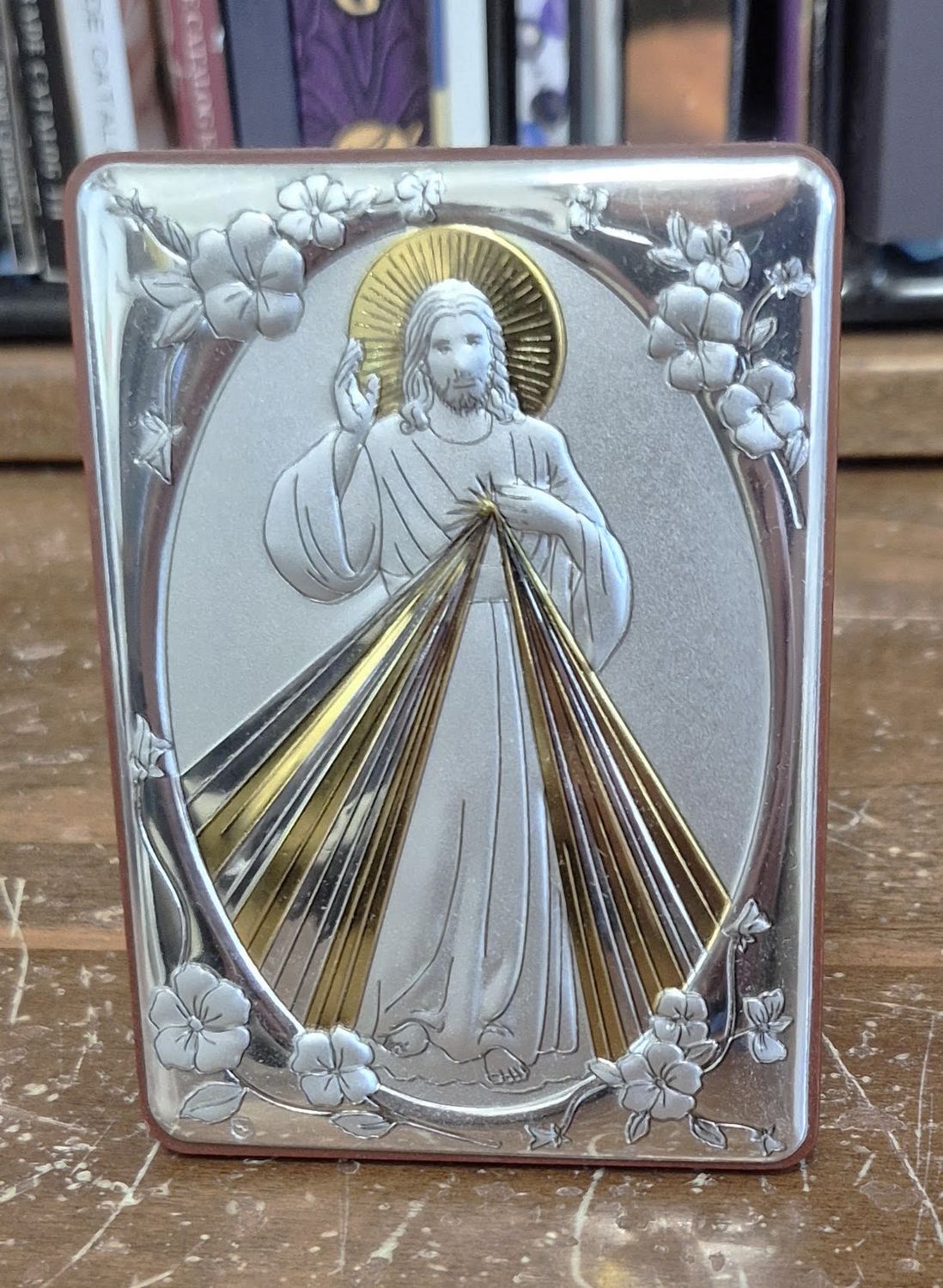 47-305-DM 4x2.75in Divine Mercy Plaque