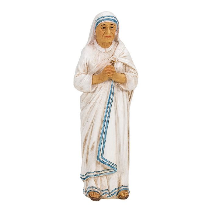 4" Saint Teresa of Calcutta Statue w/Holy Card Boxed 1735-575