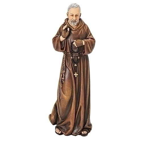 6" St. Padre Pio Statue Renaissance Collection 66899