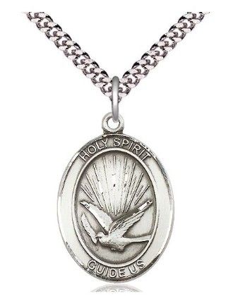 Anthony Oval Sterling Silver Medal 7004SS/24S