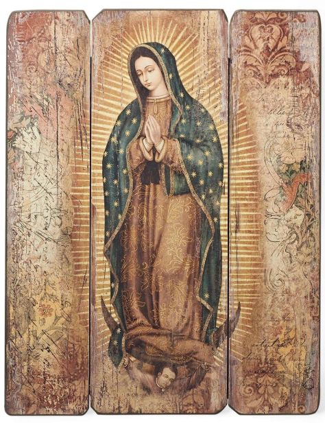17" Lady of Guadalupe Panel 66421