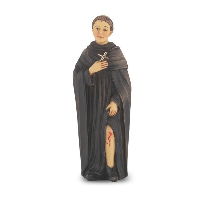 4" Saint Peregrine Statue w/Holy Card Boxed 1735-514