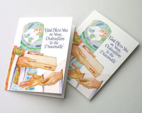 God Bless you on Your Ordination to the Diaconate WCB1915