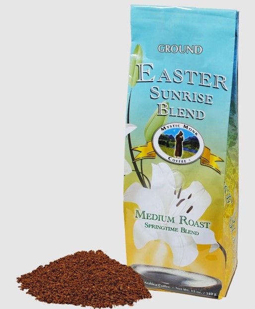        Easter Sunrise Blend Ground 12oz Mystic Monk Coffee CEASTER-G