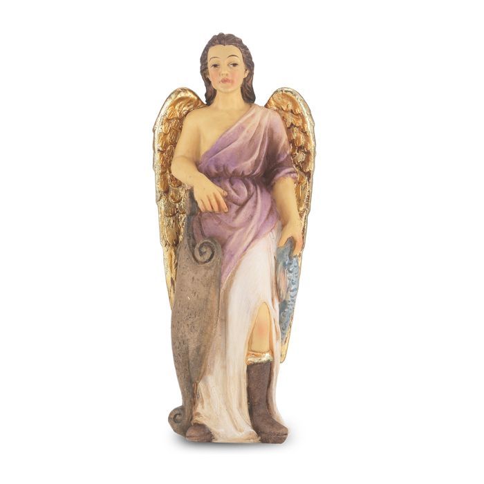        4" Saint Raphael Statue w/Holy Card Boxed 1735-526