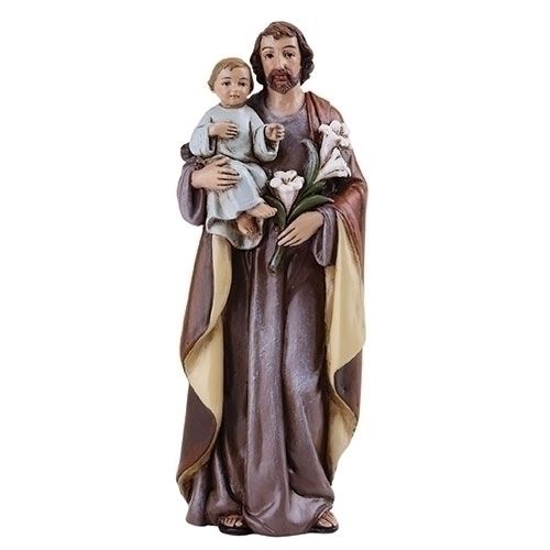        4" St. Joseph with the Child Jesus Statue Renaissance Collection 46473