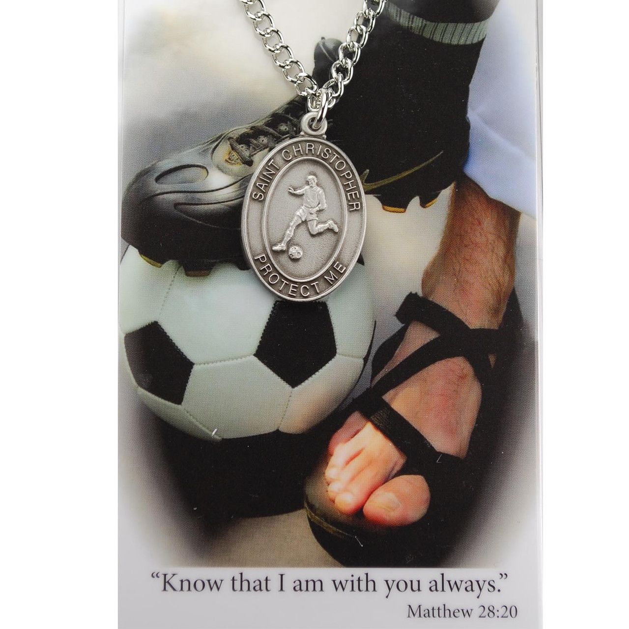 Boy's Soccer Prayer Card Set PSD675SR