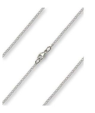 SS CURB CHAIN 18" - C05SS18C - LC