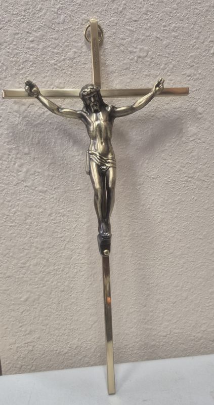        Crucifix Brass Cross Bronze Corpus  XTB