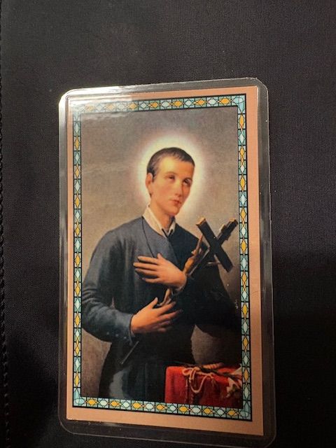       St. Gerard Medal w/ Prayer Card Set - 18" Chain - PSD621GR 